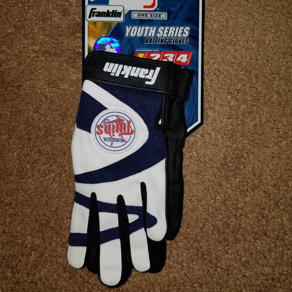 Franklin batting gloves. Pair 3 of 4